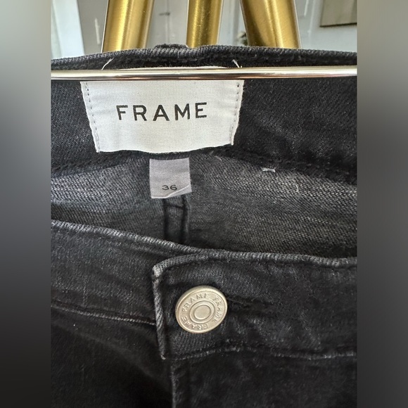 Frame Denim Black Men’s L’Homme Skinny Jeans - Picture 5 of 7